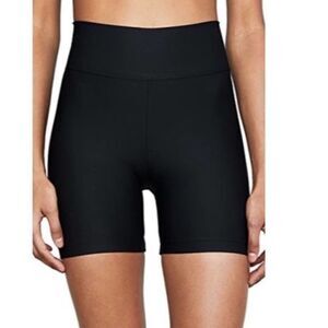 Plush Yoga Compression Biker Shorts Black Size XS